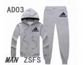 adidas ensemble Trainingsanzug mann coton sport jogging adm363